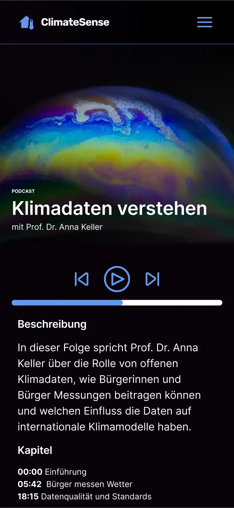 Mobile Ansicht der fAIr Research Startseite mit Logo, Slogan, Kurzbeschreibung und zwei Aktionsbuttons.